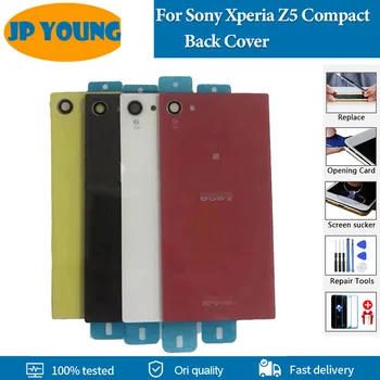 Eredeti Vissza Az Akkumulátorfedelet A Sony Xperia Z5 Kompakt E5803 E5823 Ház Hátsó Ajtó Tok Sony Xperia Z5 Mini Hátlap