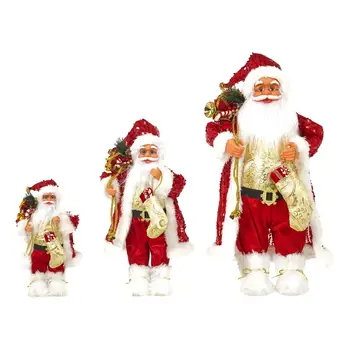 Karácsonyi Baba, Santa Claus, Dekoráció, Dekoratív Mikulás Figura, Nyaralás