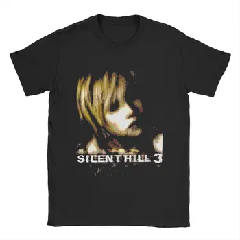 Csodálatos Silent Hill-T-Shirt Férfi Kerek Galléros 100% Pamut póló Rövid Ujjú Póló Plusz Maximum Méret