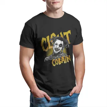 Egyedi BEFOLYÁSA COBAIN T-Shirt Férfi O Nyak, 100% Pamut Póló Denzel Curry Rövid Ujjú Póló Ajándék, Ruha
