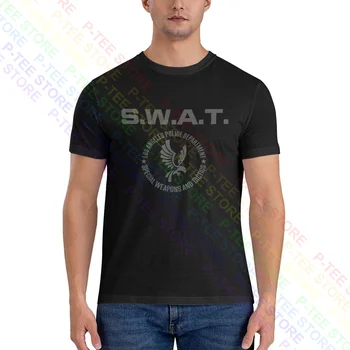 Swat Rendőrség Los Angeles-i Rendőrség Dep Tv-Sorozat S. W. A. T. Újraindítás Ihletett, Ing, póló Nyomtatás, Kényelmes Póló