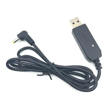 Forró A Walkie-Talkie USB Töltő Kábel Jelző Fény BaoFeng UV-5R Meghosszabbítja az Akkumulátor BF-UVB3 Plusz Batetery Ham Rádió