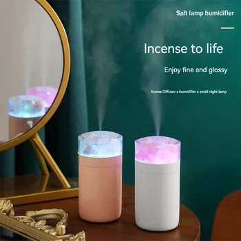 Új termék kreatív sós kő levegő párásító asztali haza USB autós aromaterápiás csendes spray párásító