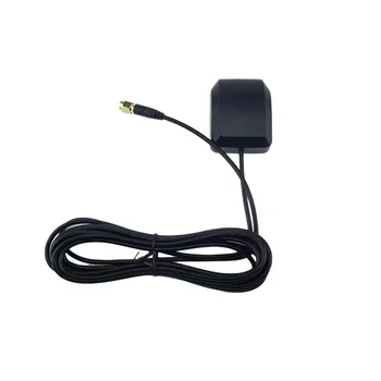 Autó GPS Antenna Külső Aktív mágneses 28dbi GPS-Vevő 3M Kábel, Autós DVD Navigációs Kamera Player