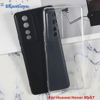 A Huawei Honor 80 GT Gél Puding Szilikon Telefon Védő Vissza Shell Huawei Honor 80 GT Puha TPU Esetben