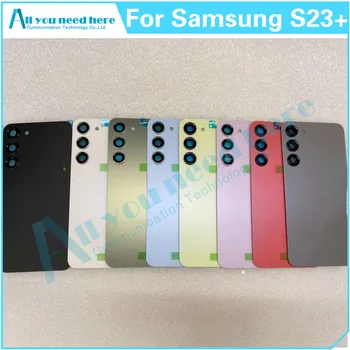 Samsung Galaxy S23+ SM-S916 S916 hátlap Ajtó Ház Akkumulátor Hátsó Esetben Javítás Alkatrész Csere
