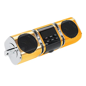 Vízálló Motoros Bluetooth Sztereó Hangszórók Audio-Rendszer USB SD AUX FM-Rádió MP3-Lejátszó
