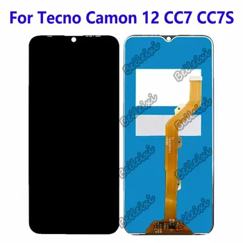 A Tecno Camon 12 CC7 CC7S LCD Kijelző érintőképernyő Digitalizáló Szerelési Tartozék Csere