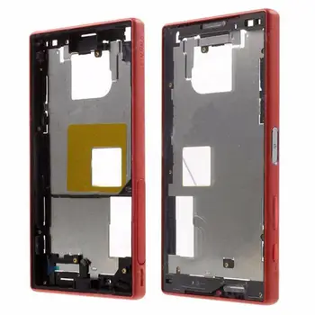 A Sony Xperia Z5 Kompakt Z5 Mini E5803 E5833 Fehér/Fekete/Piros/Sárga Szín Közepén Rendszámtábla Keret Ház