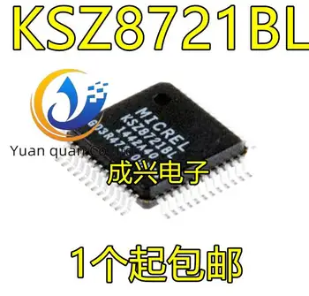 2db eredeti új KSZ8721BL KSZ8721 MICRO QFP48 Ethernet Adó-vevő Chip