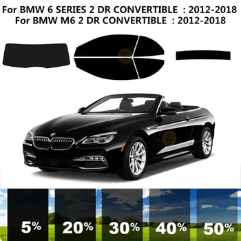 Elővágott nanoceramics autó UV Ablak Árnyalat Kit Autóipari Ablak Film, BMW 6-OS SOROZAT F12 2 DR. KABRIÓ 2012-2018