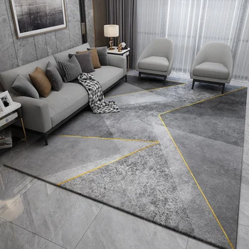 Modern, egyszerű, hálószoba, szőnyeg, lámpa luxus high-end dohányzóasztal szőnyeg Északi nappaliban kanapé, szőnyeg nagy terület háztartási