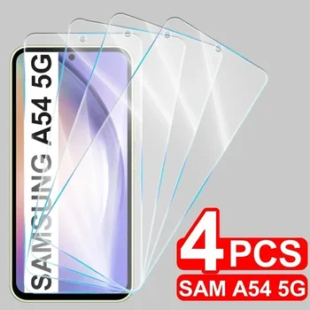4DB Teljes Lefedettség Edzett Üveg Samsung Galaxy A53 A54 A50 A73 A52 A21S A52 A72 A33 a51-es A71 A70 4G Üveg kijelző Védő fólia