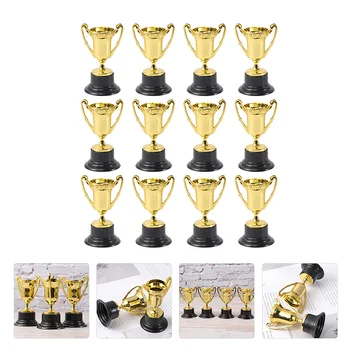 Trófea, Trófeák Mini Gyerekek Díjat Műanyag Awards Arany Foci-Díjat Parti Kis Ceremónia Csillag Győztes Szívességet Díjak