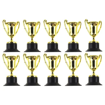 Műanyag Mini Trófea Csésze Arany Díjat Trófeák Versenyeken Díjakat Osztályteremben Rewards Ünnepségen Díjat Parti Kellékek