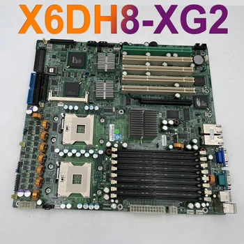 A Supermicro Dual-ahogy CPU Munkaállomás Játék Power Leveling Fogadó Kettős 604-pin FC-mPGA4 Aljzatok Szerver Alaplap X6DH8-XG2 