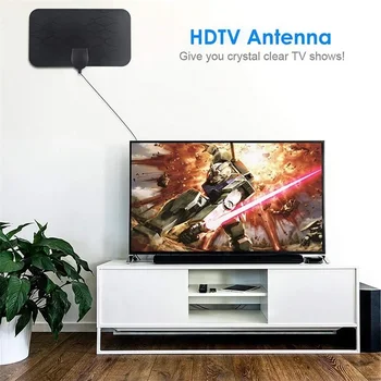 Beltéri TV-Antenna Mini HDTV Földi Hullám Digitális Antenna DVB-T2 Antenna