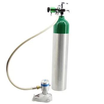Kültéri segélyhívó 4L oxigén palack hordozható oxigén-készlet