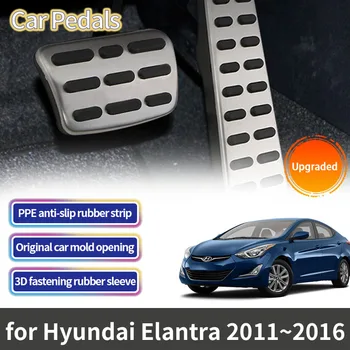 A Hyundai Elantra Avante I35 2011 2012 2013 2014 2015 2016 Tartozékok Rozsdamentes Acél Autó Láb Pedál Gyorsító Fékpedált