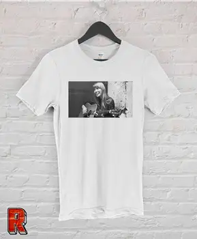 Évjárat Joni Mitchell Vintaage T-shirt Egy Tisztelgés egy Zenei